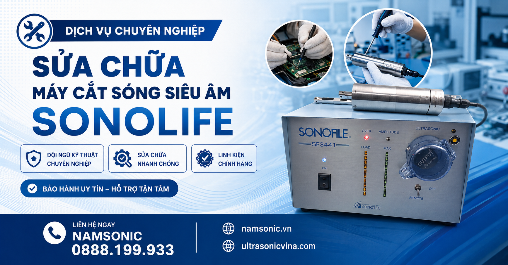 sua chua may cat sieu am cam tay sonolife img banner