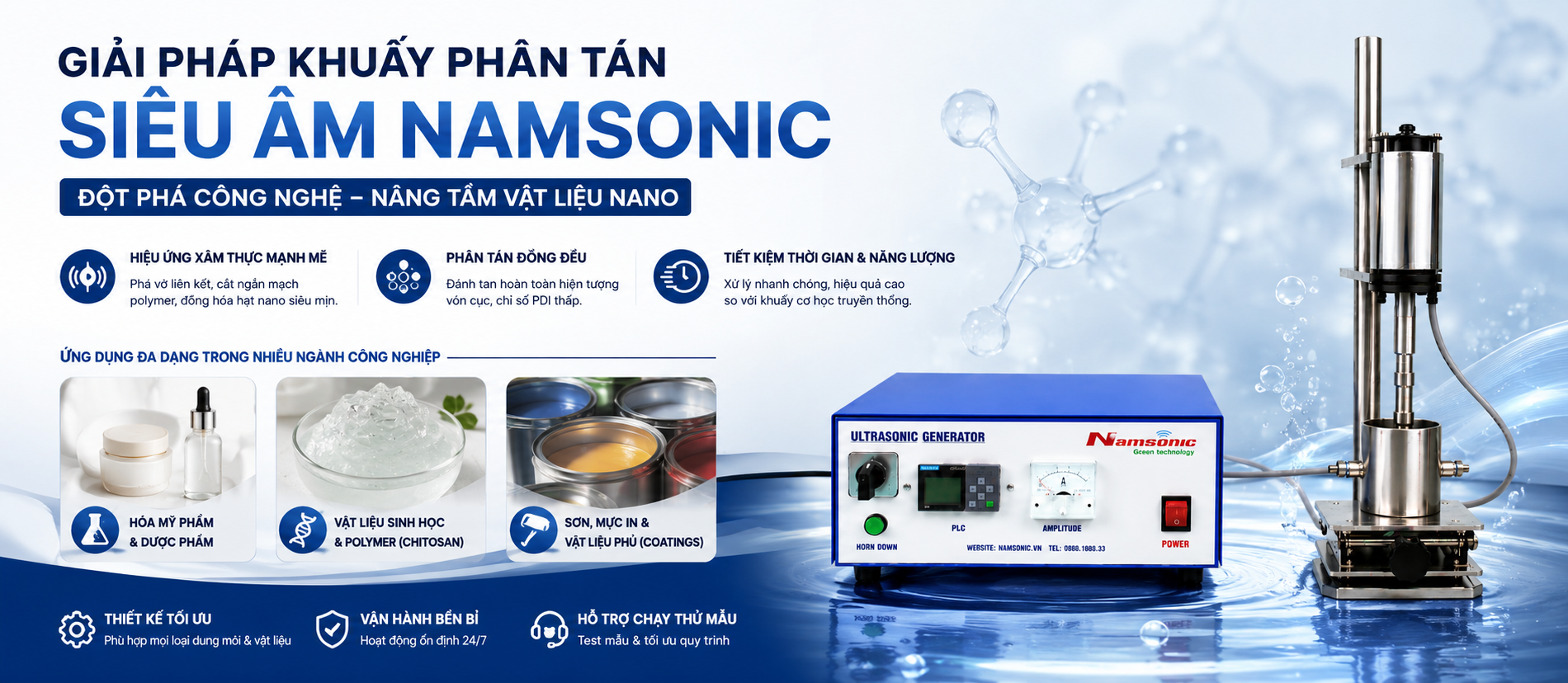 ung dung may khuay nano sieu am namsonic trong xu ly polimer va vat lieu tien tien img