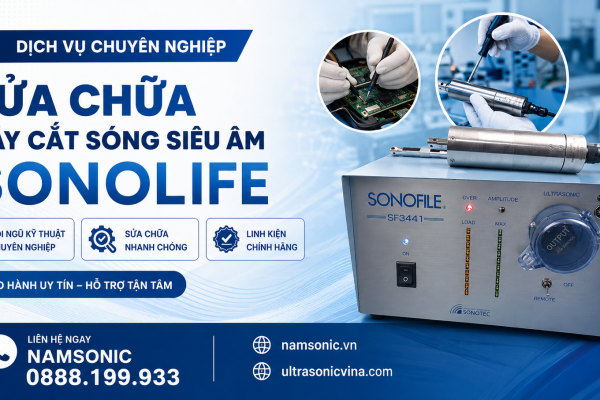 Sửa chữa máy cắt sóng siêu âm cầm tay SONOLIFE